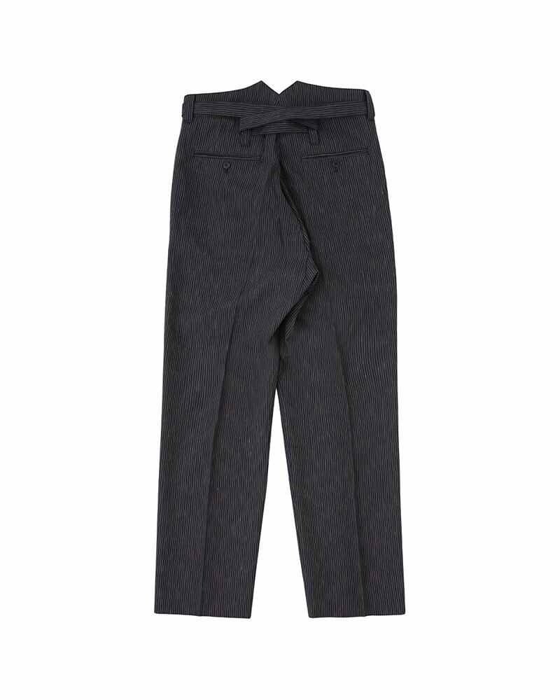 visvim HAKAMA PANTS SANTOME NAVY | REVERSIBLE