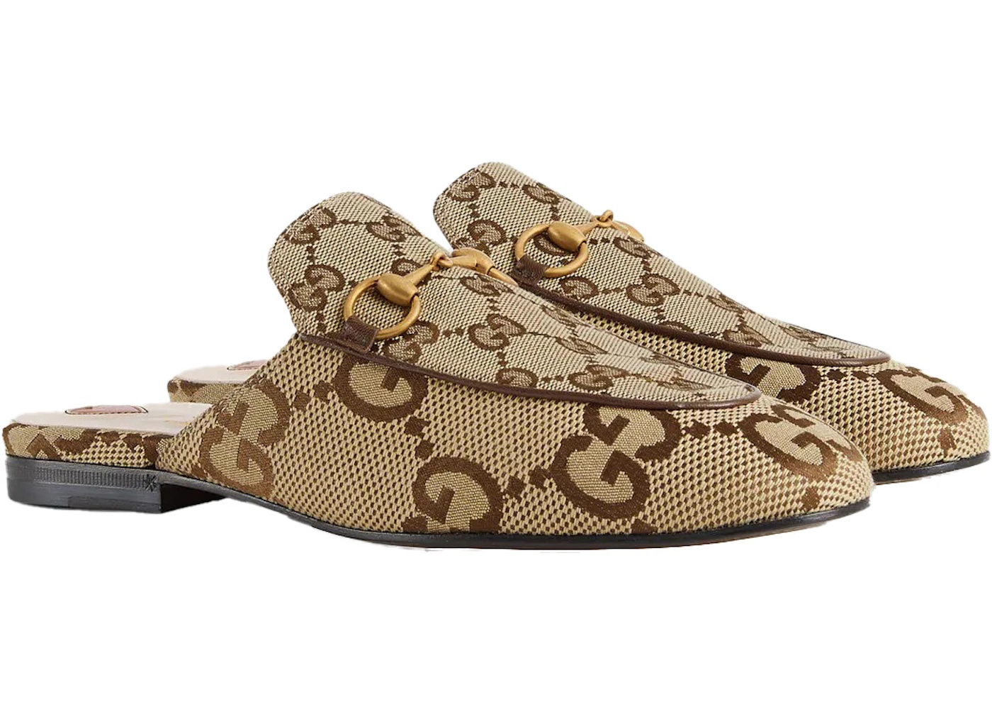 Gucci Princetown Slipper Jumbo GG Camel Canvas - 2
