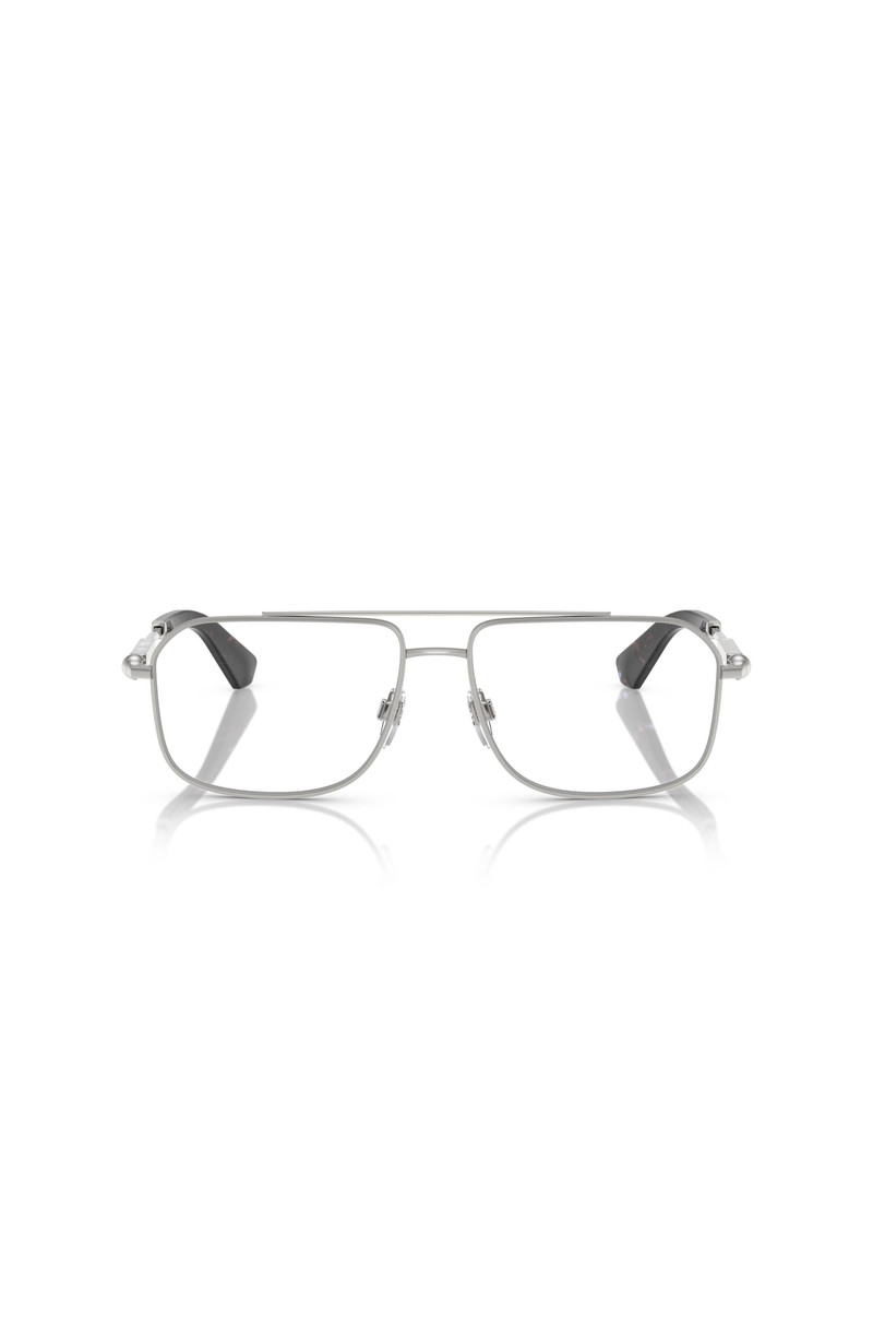 Burberry burberry 56mm Rectangle optical glasses in Silver at Nordstrom outlook