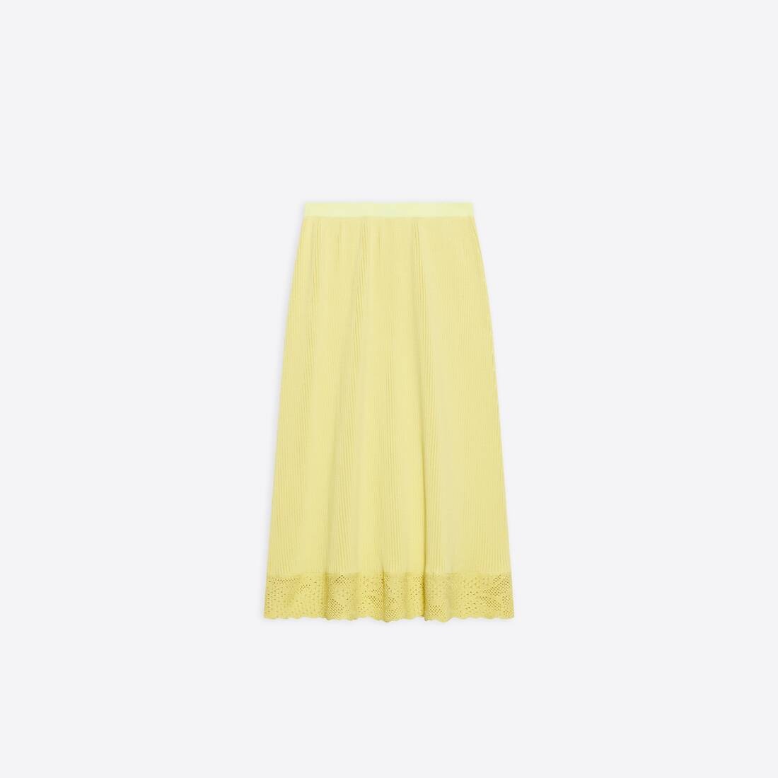 Women's Slip Skirt  in Yellow - 5