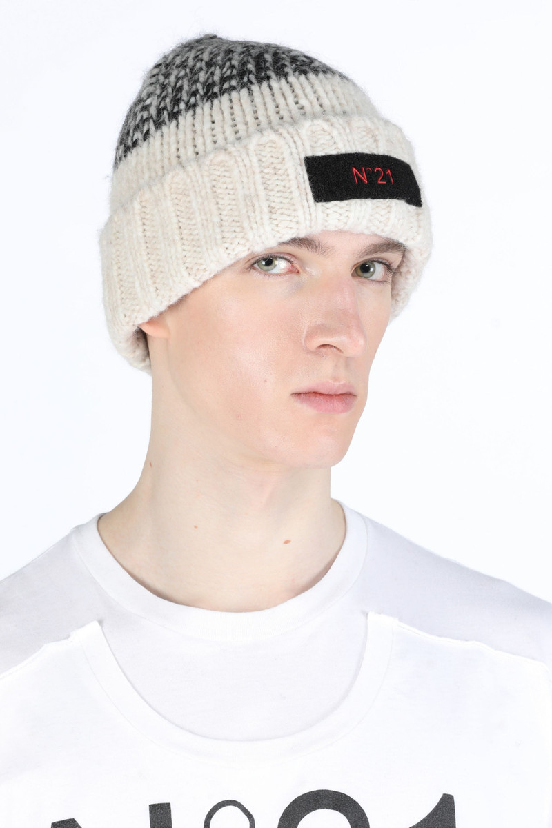 N°21 LOGO PATCH BEANIE outlook