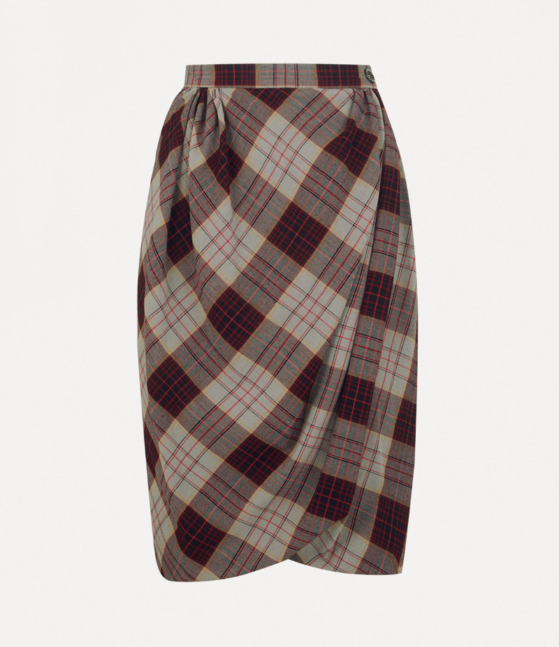 DRUNKEN DRAPE SKIRT 1
