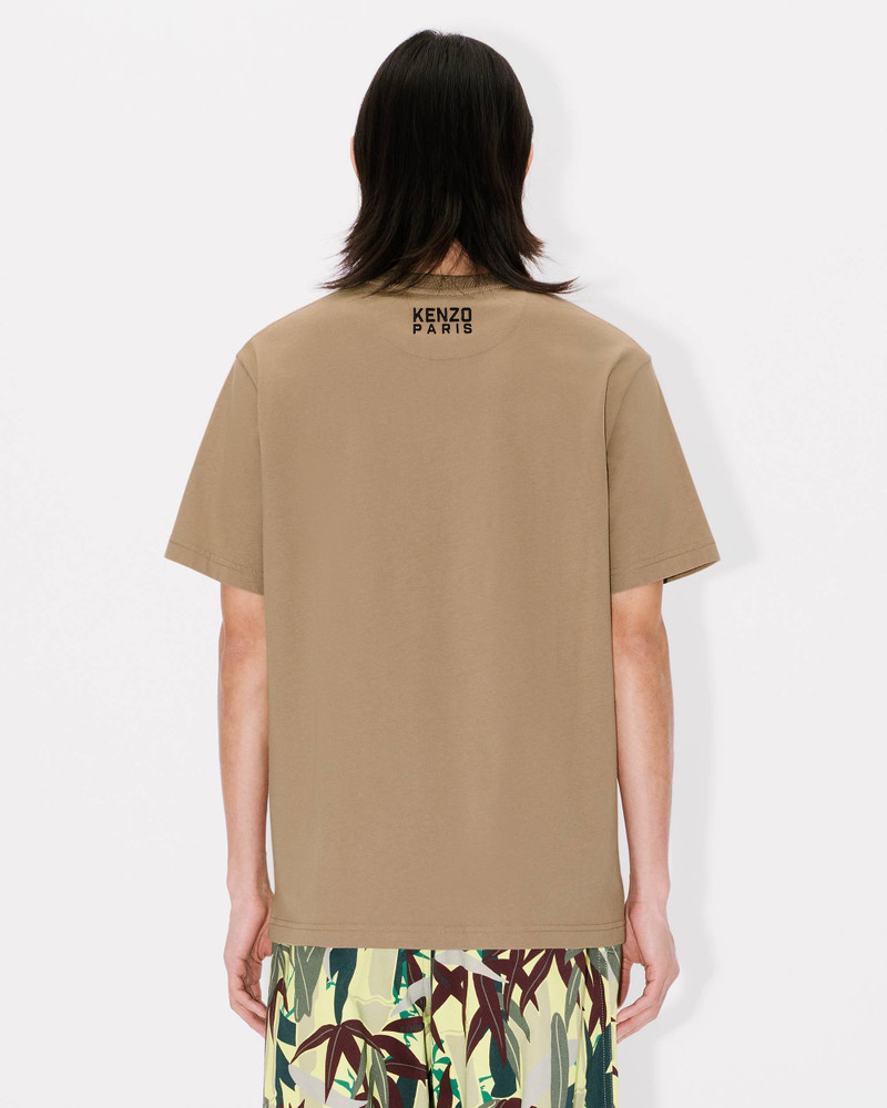 'KENZO Happy Tiger' embroidered T-shirt in cotton 4