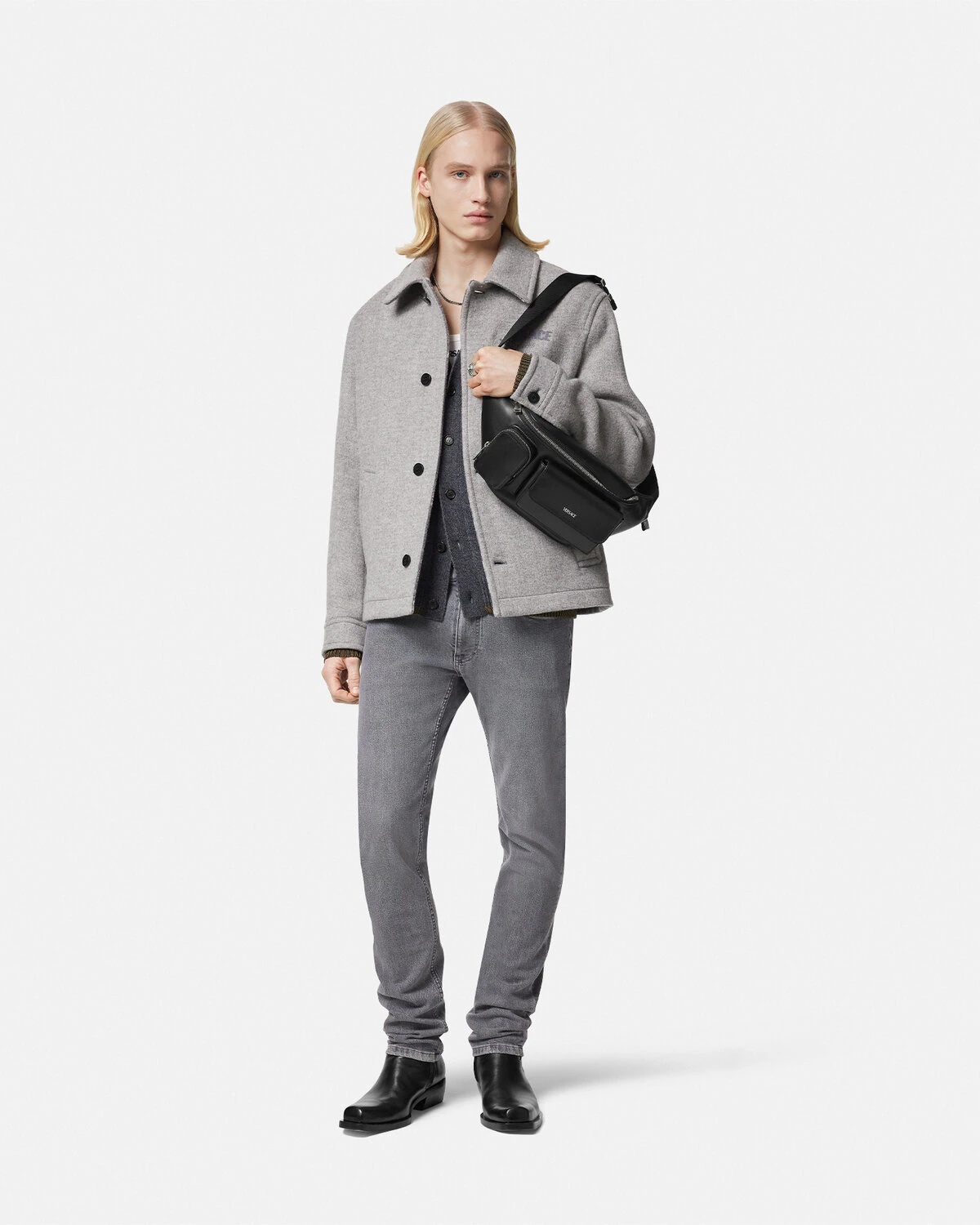 Wool-Blend Blouson Jacket - 2
