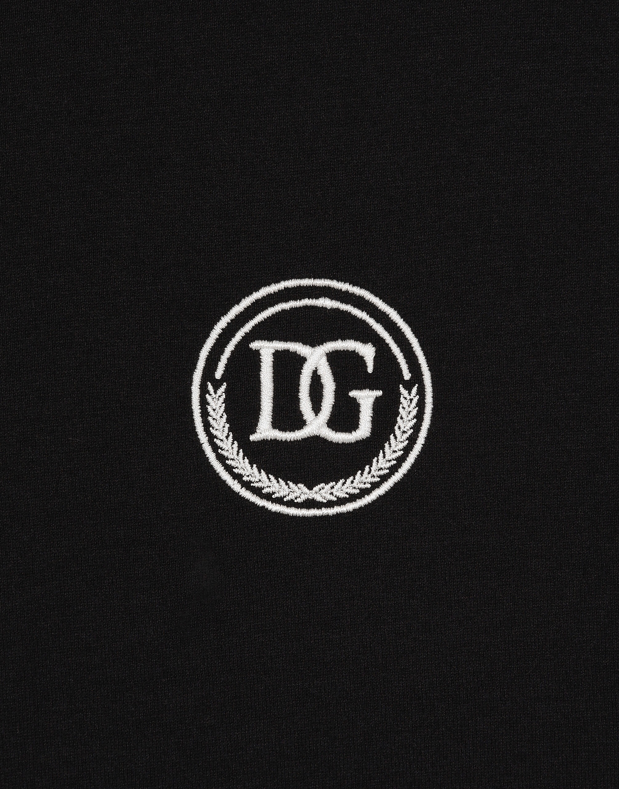Short-sleeved T-shirt with DG embroidery - 4