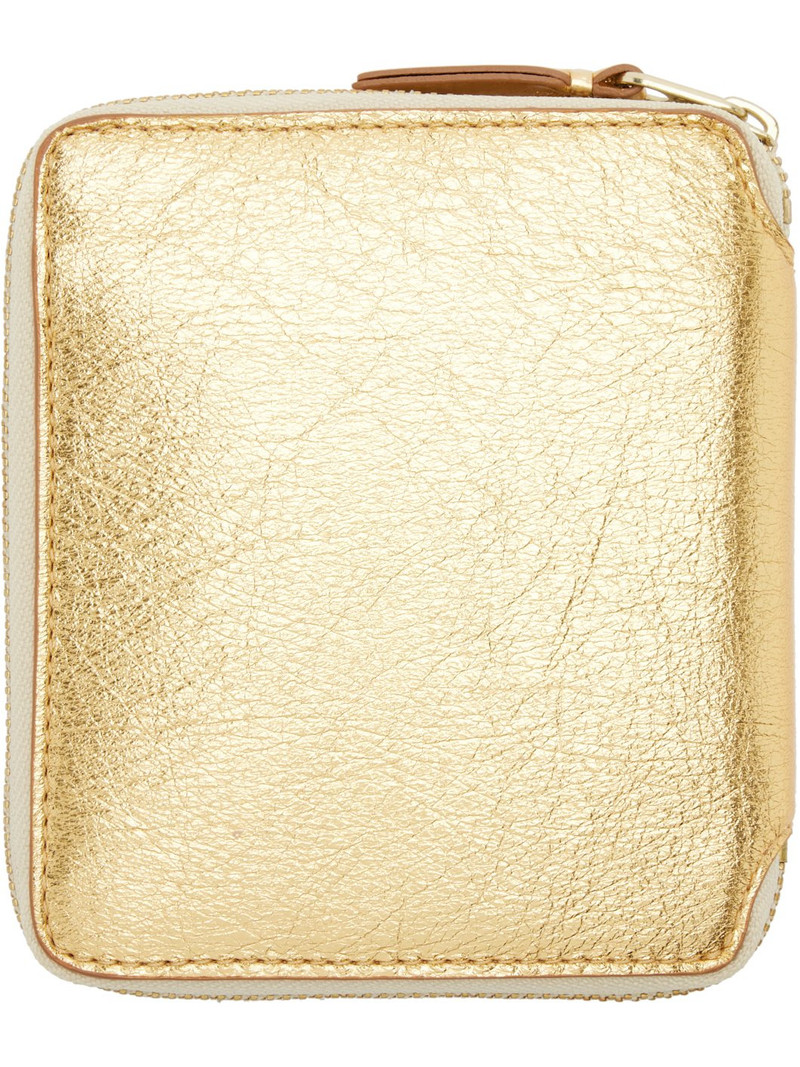 Comme Des Garçons Gold Zip Wallet outlook