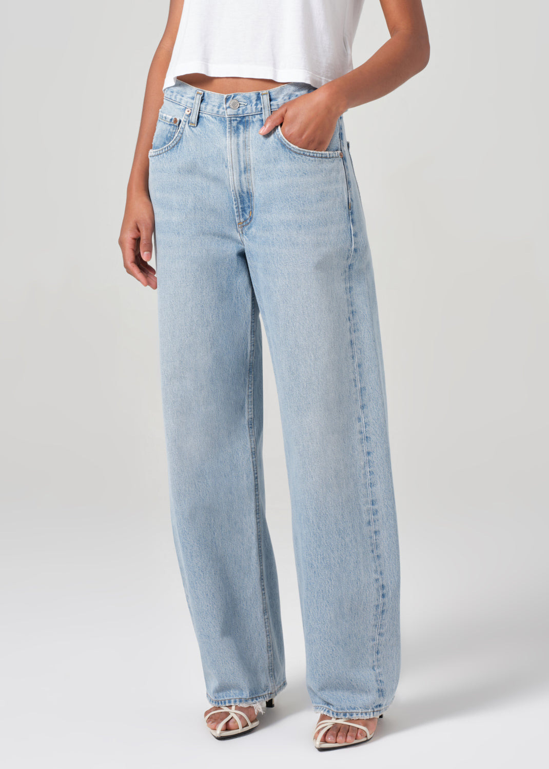 LOW CURVE JEAN IN FORCE - 5