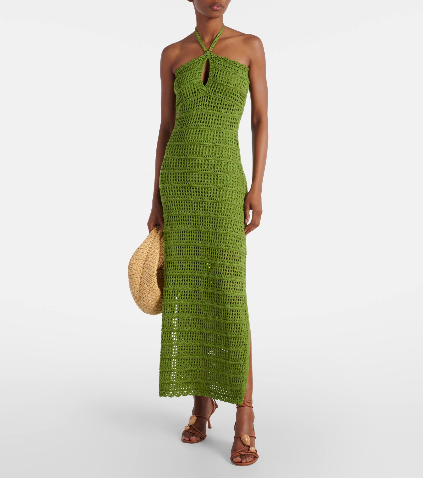 Koah cotton-blend midi dress - 2