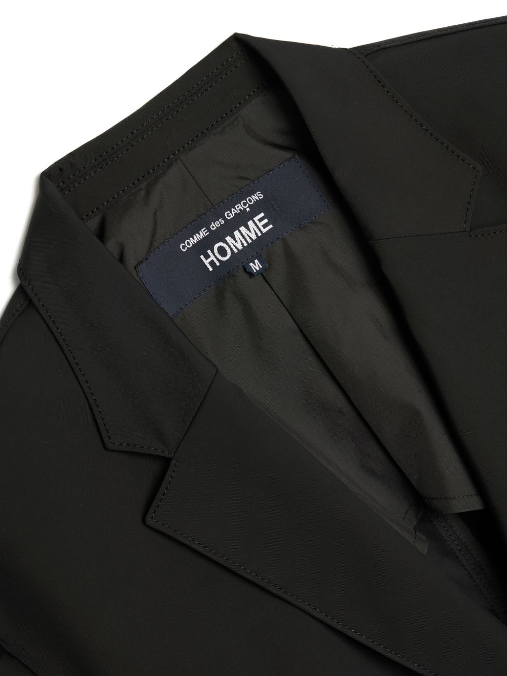 twill-weave blazer - 3