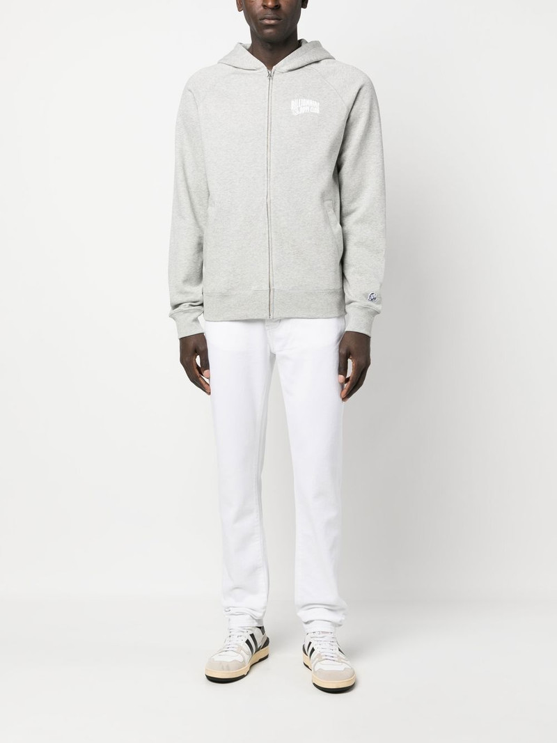 BILLIONAIRE BOYS CLUB logo-print zip-up hoodie outlook