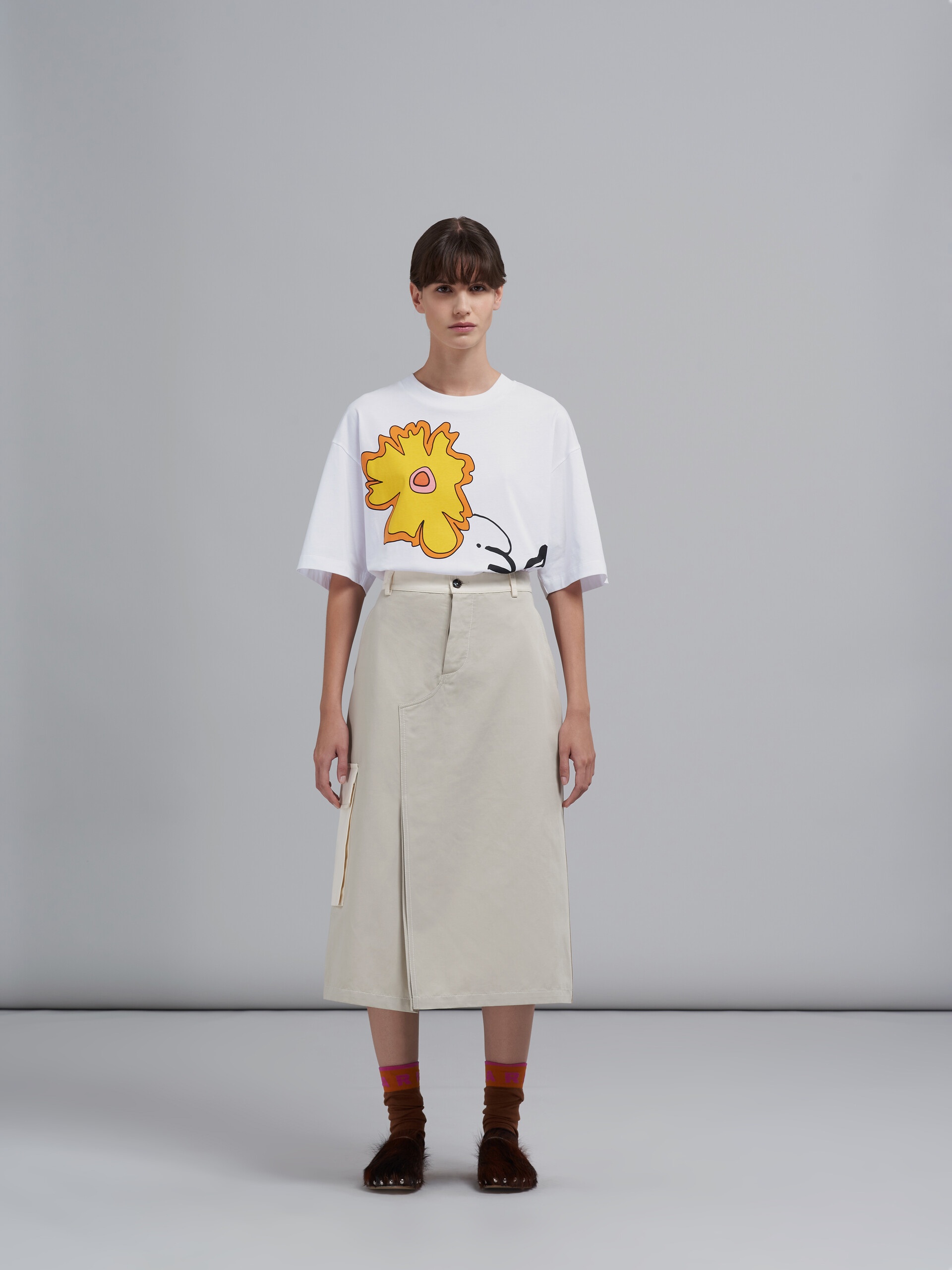 COTTON DRILL SKIRT - 2