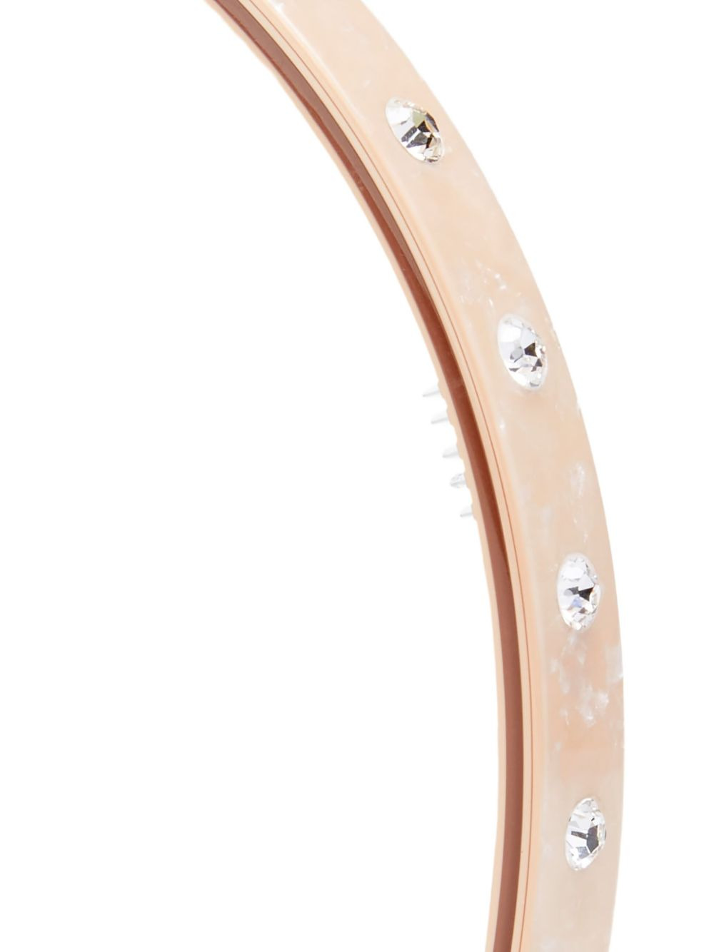 crystal-embellished headband - 2