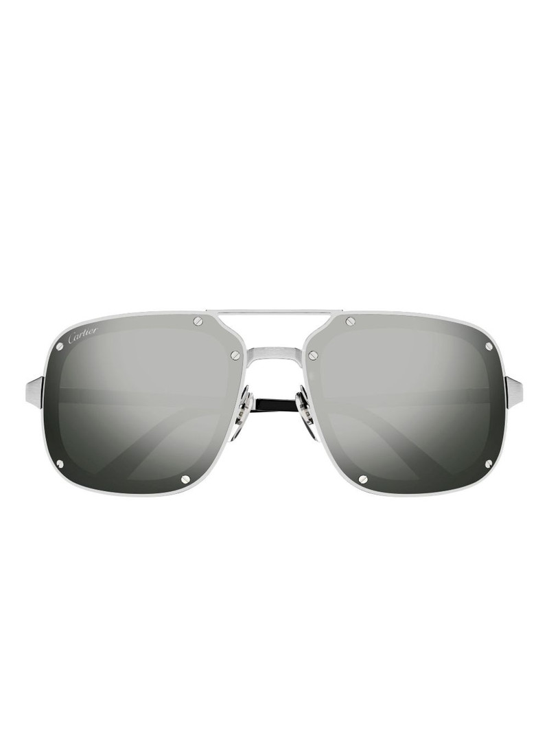 Cartier pilot-frame sunglasses outlook
