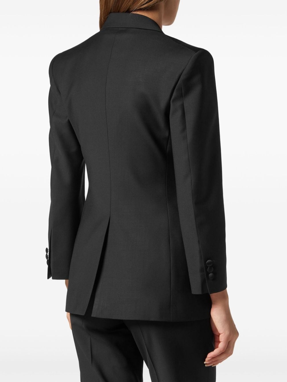 peak-lapels double-breasted blazer - 4