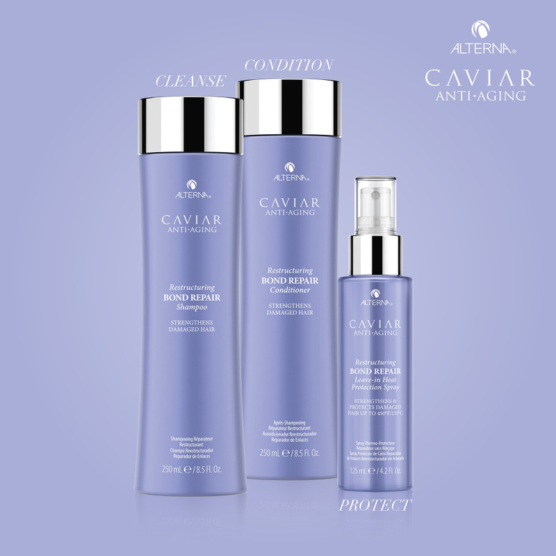 Alterna CAVIAR Anti-Aging Restructuring Bond Repair Shampoo 8.5 oz 9