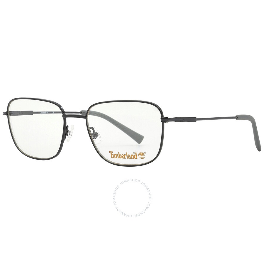 Timberland Demo Rectangular Men's Eyeglasses TB1757 001 54 - 2