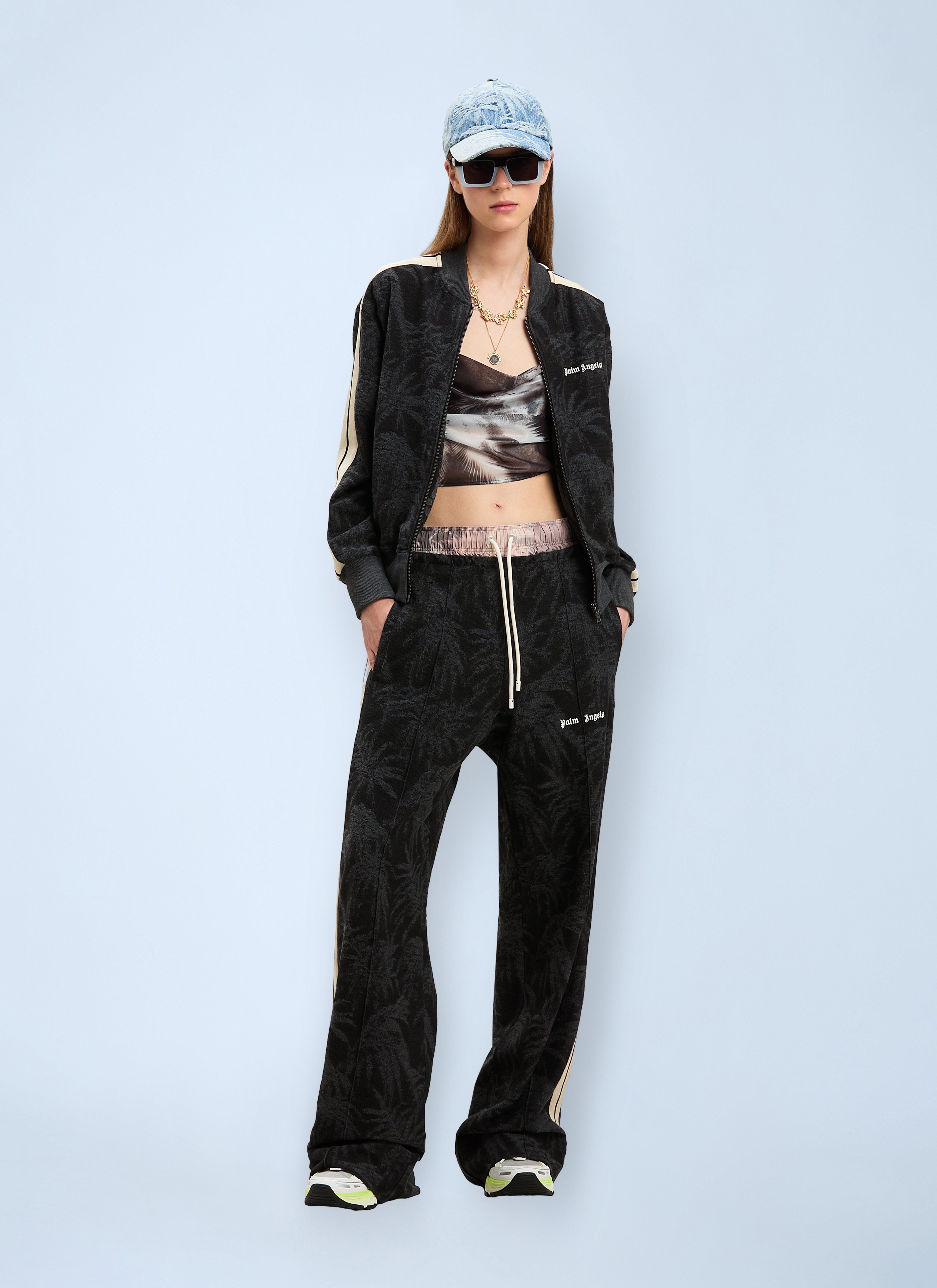 Palm Jacquard Track Jacket - 2
