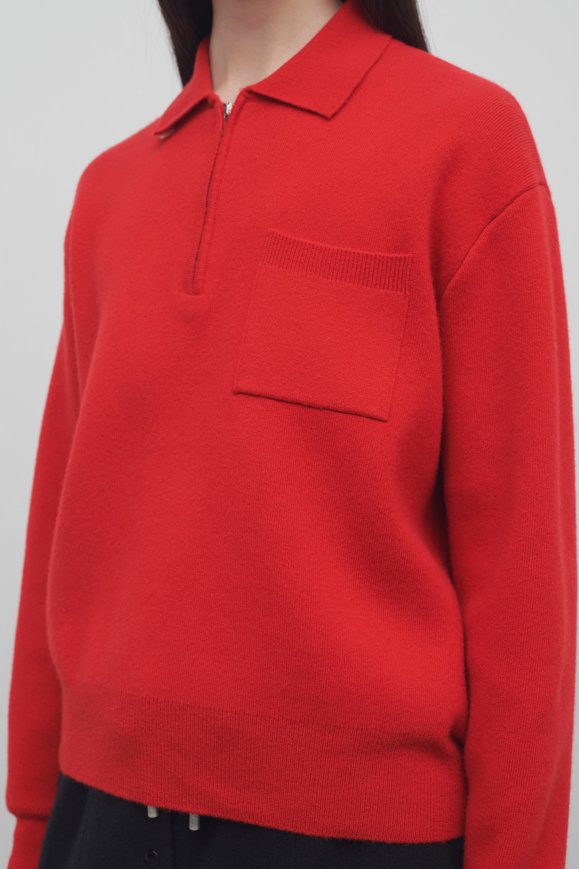 Halvar Polo Sweater in Cashmere - 6