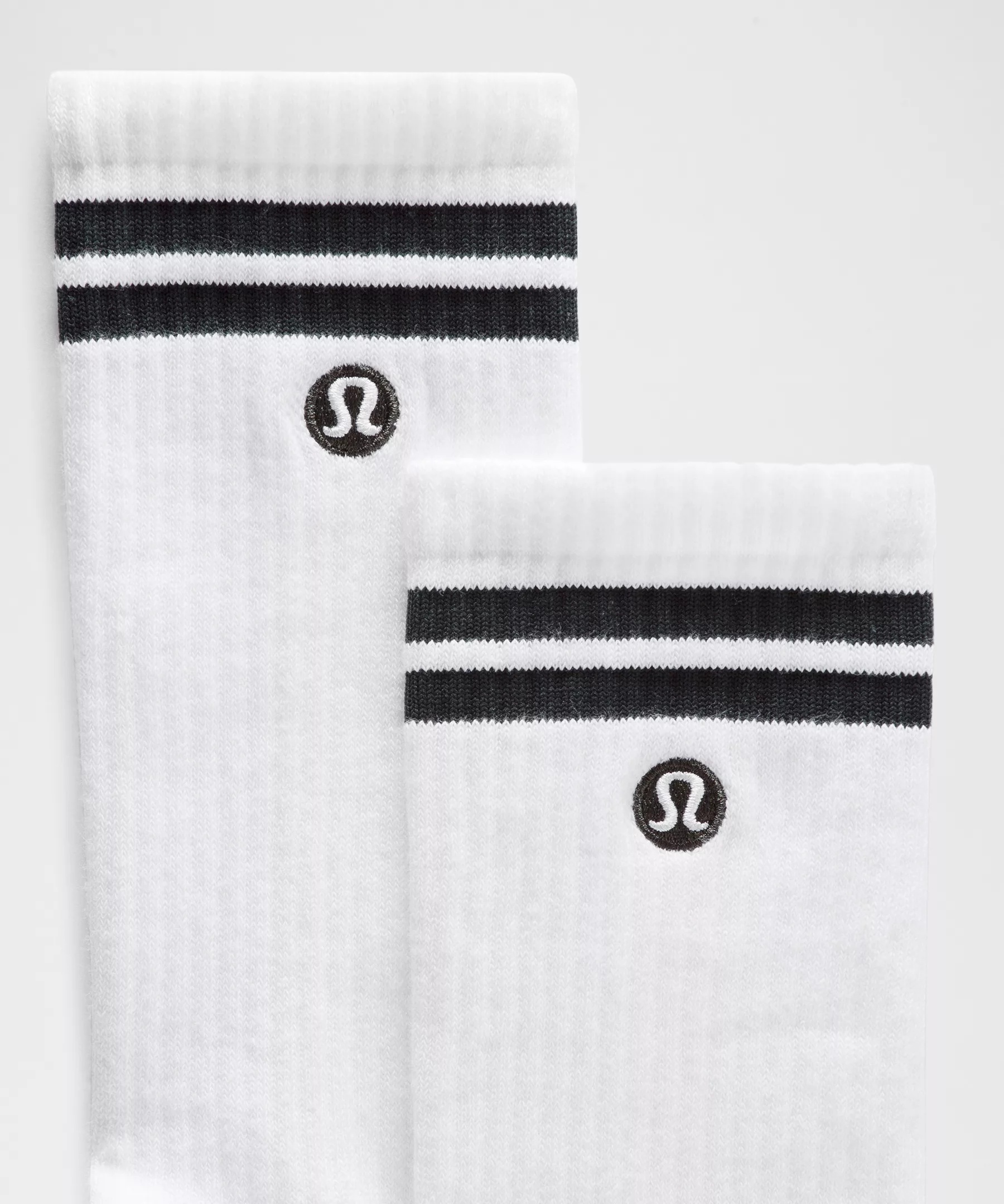 Unisex Daily Essential Crew Socks *Stripe - 2