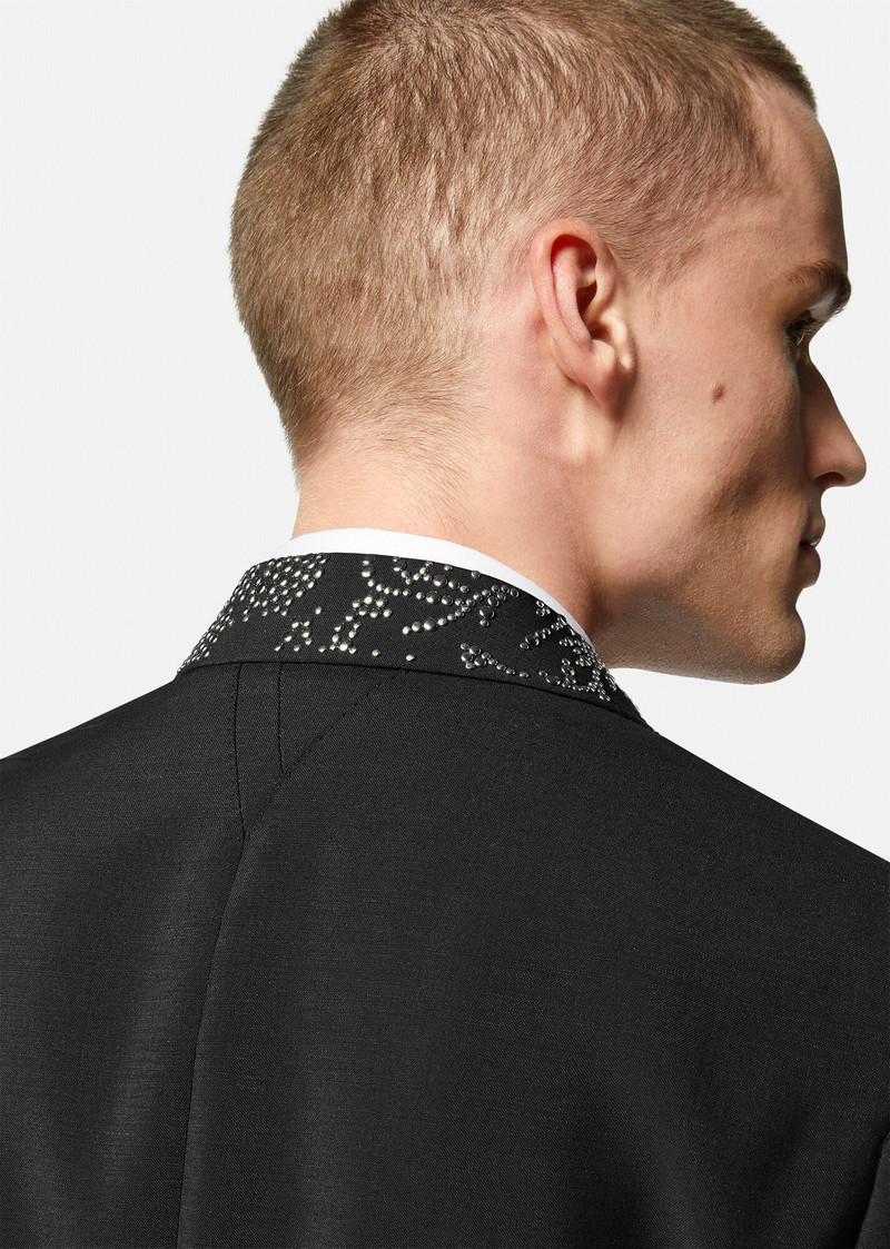 Studded Barocco Silhouette Blazer 6