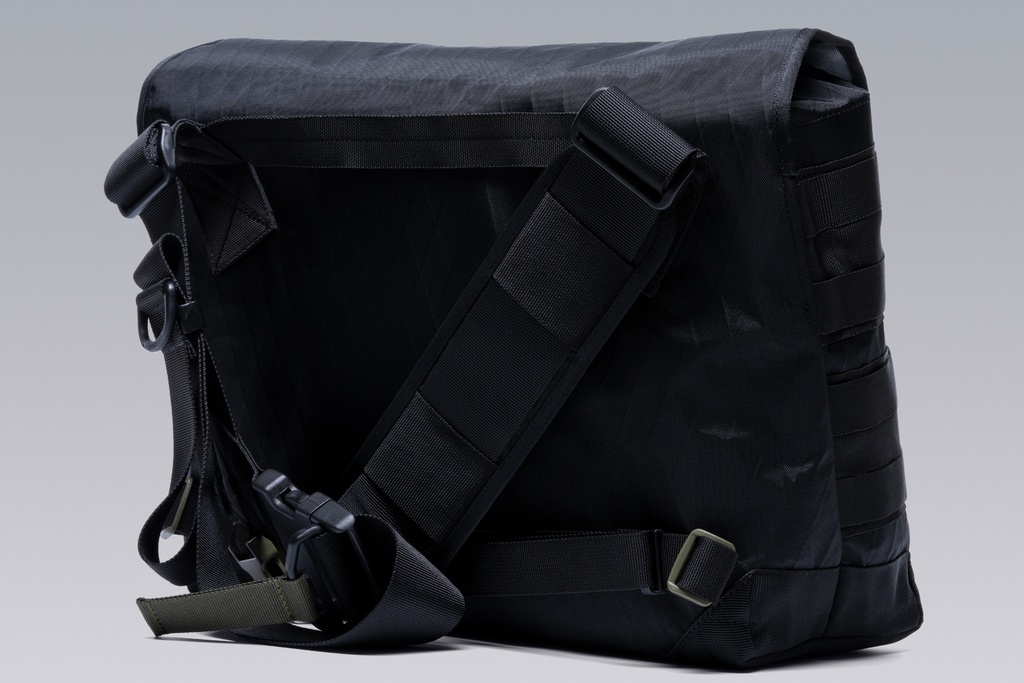 ACRONYM 3A-13TS Tec Sys Messenger Einsatztasche Black ] | REVERSIBLE