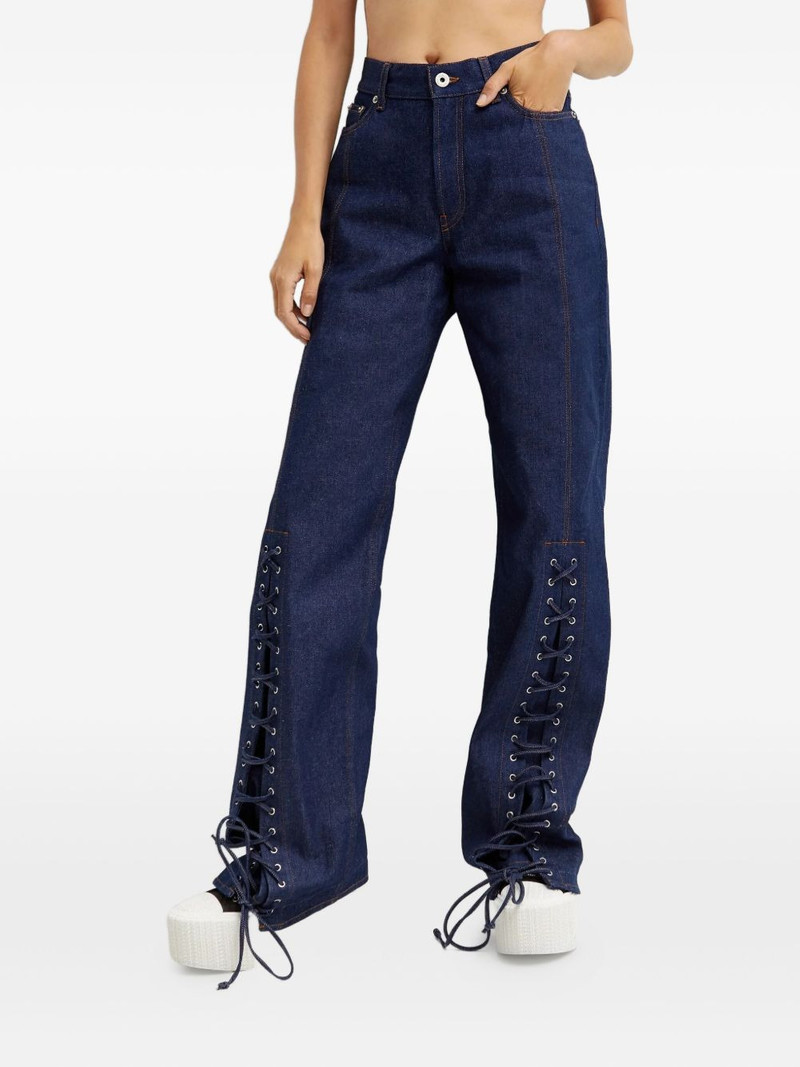 laced jeans 1