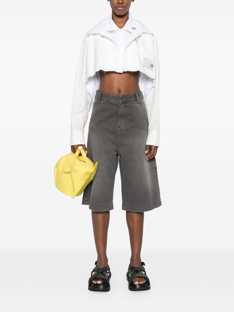 Maison MIHARAYASUHIRO cropped shirt outlook