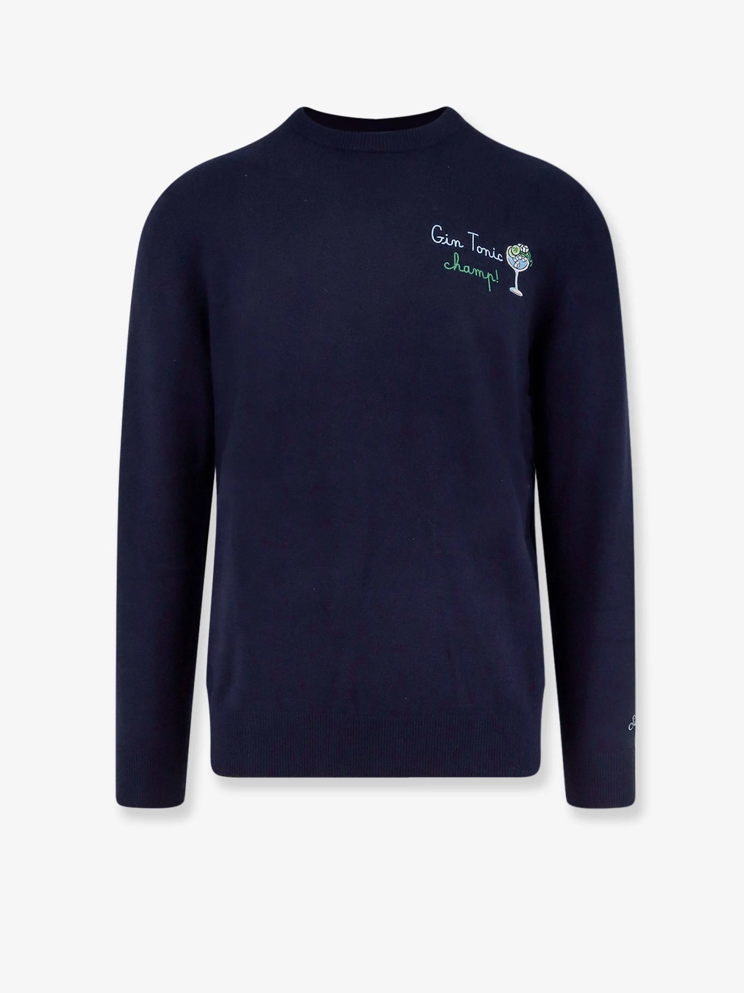 Mc2 Saint Barth Heron Light Embry Wool Blend Sweater - 1