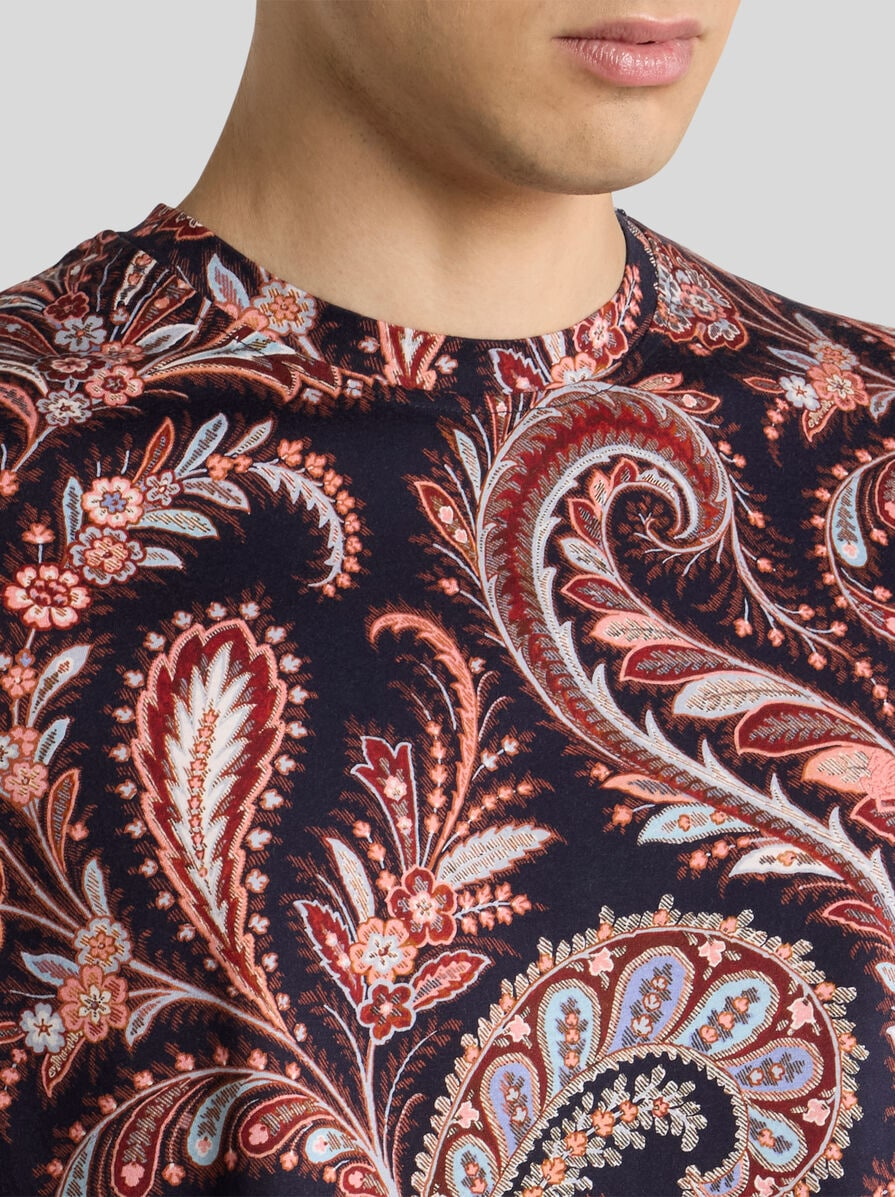FLORAL PAISLEY T-SHIRT - 3