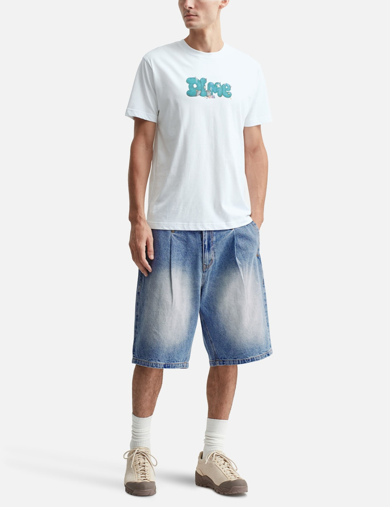 Dime PLEATED DENIM SHORTS outlook