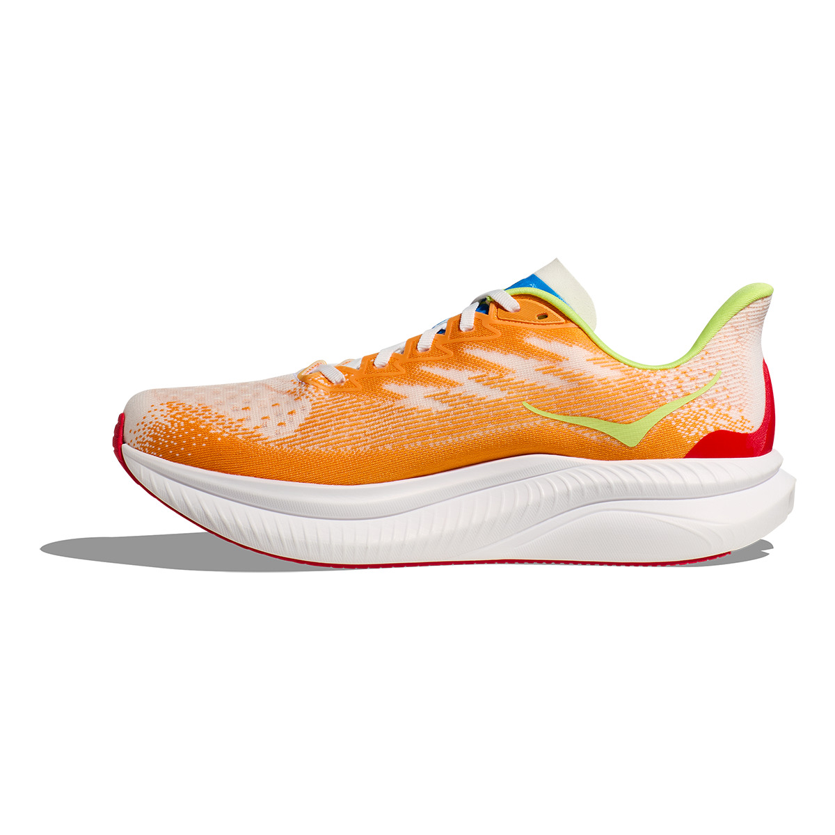 Hoka Mach 6 - White - Solar Flare - 2