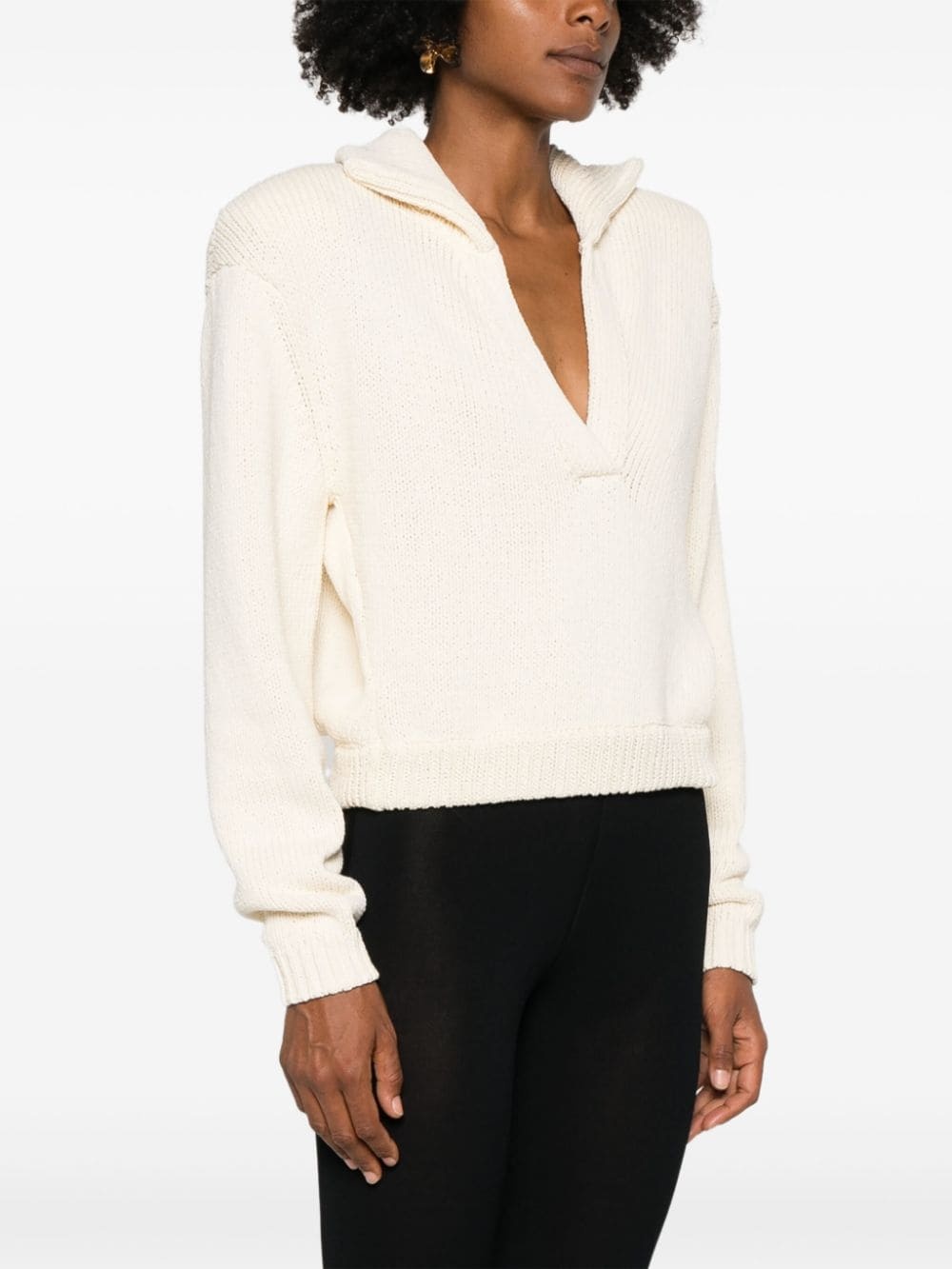 shoulder-pads sweater - 3