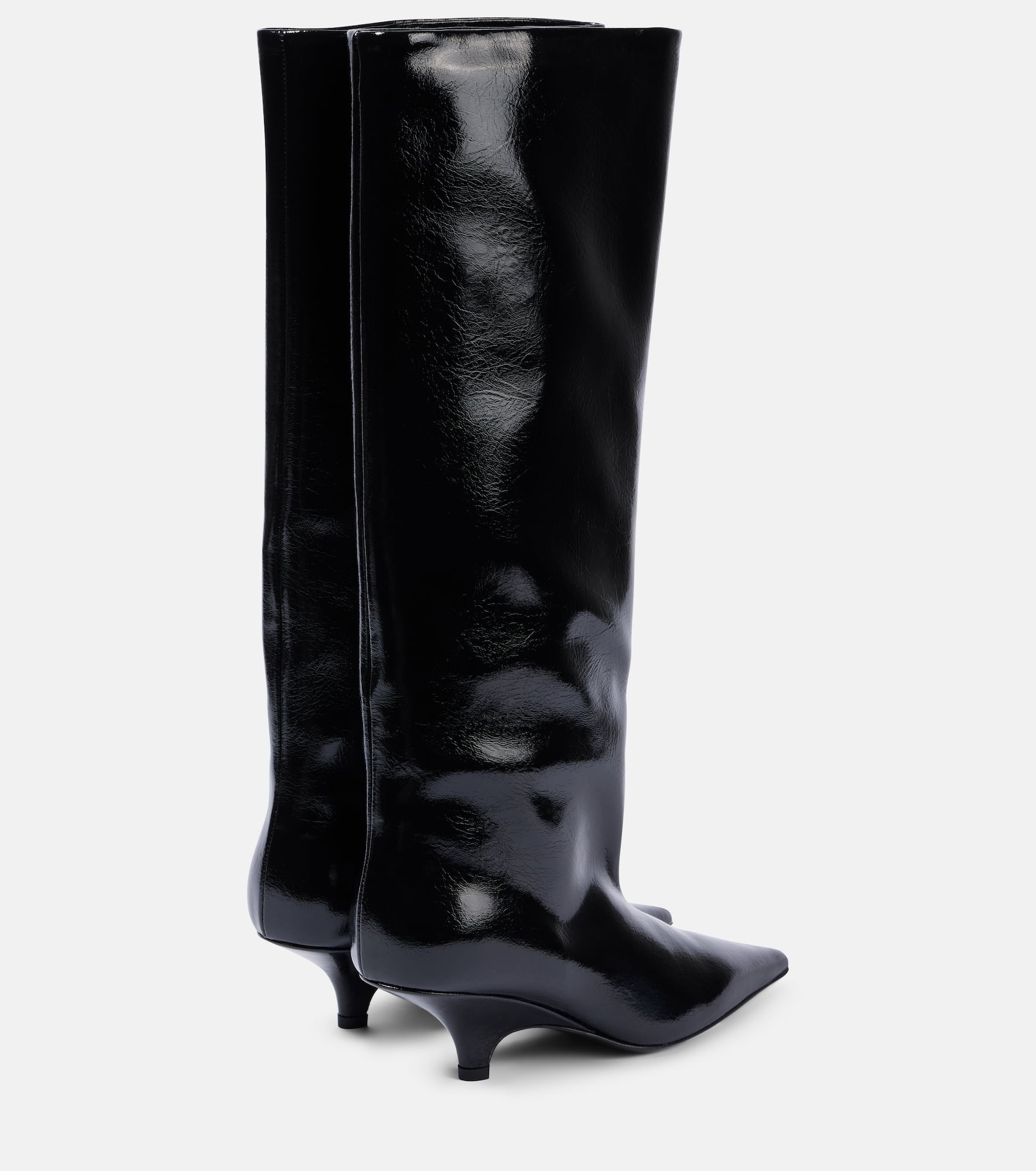 Leather knee-high boots - 2