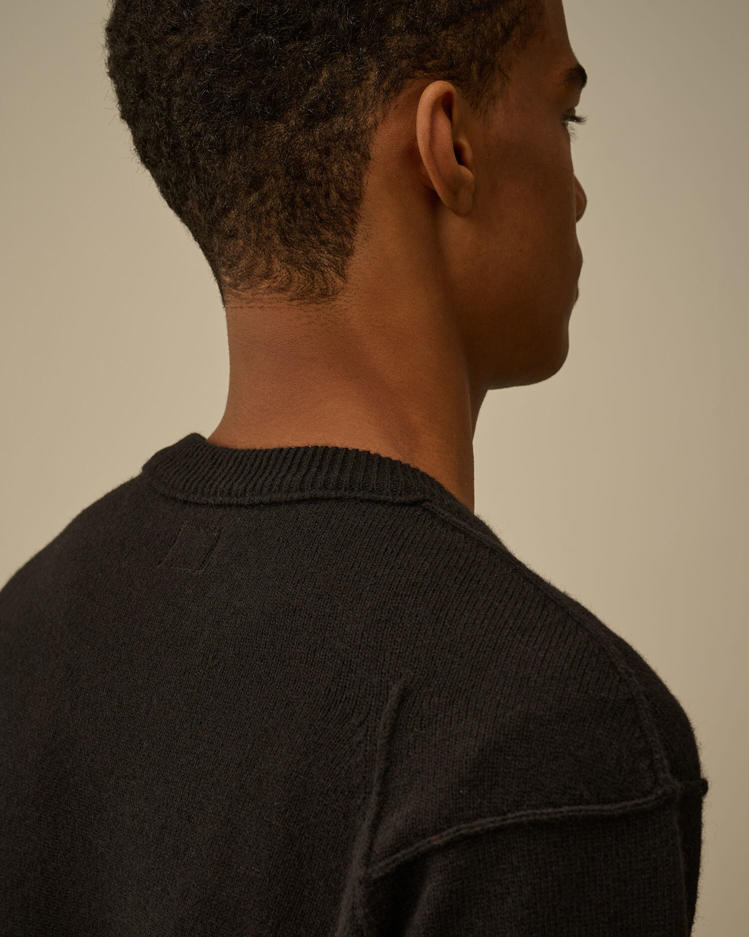 Lambswool GRS Crewneck Lens Sweater - 5