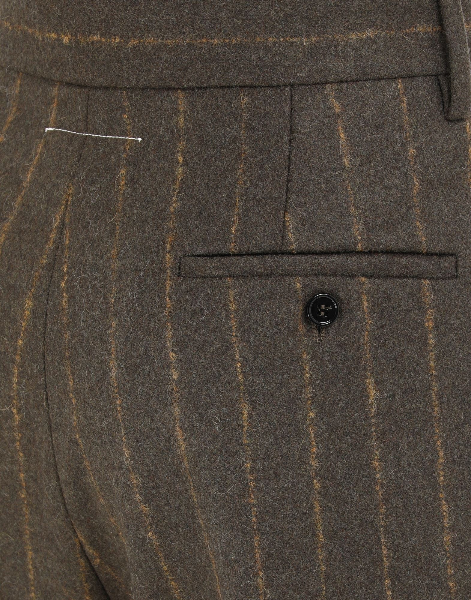 Stripe felt trousers - 6
