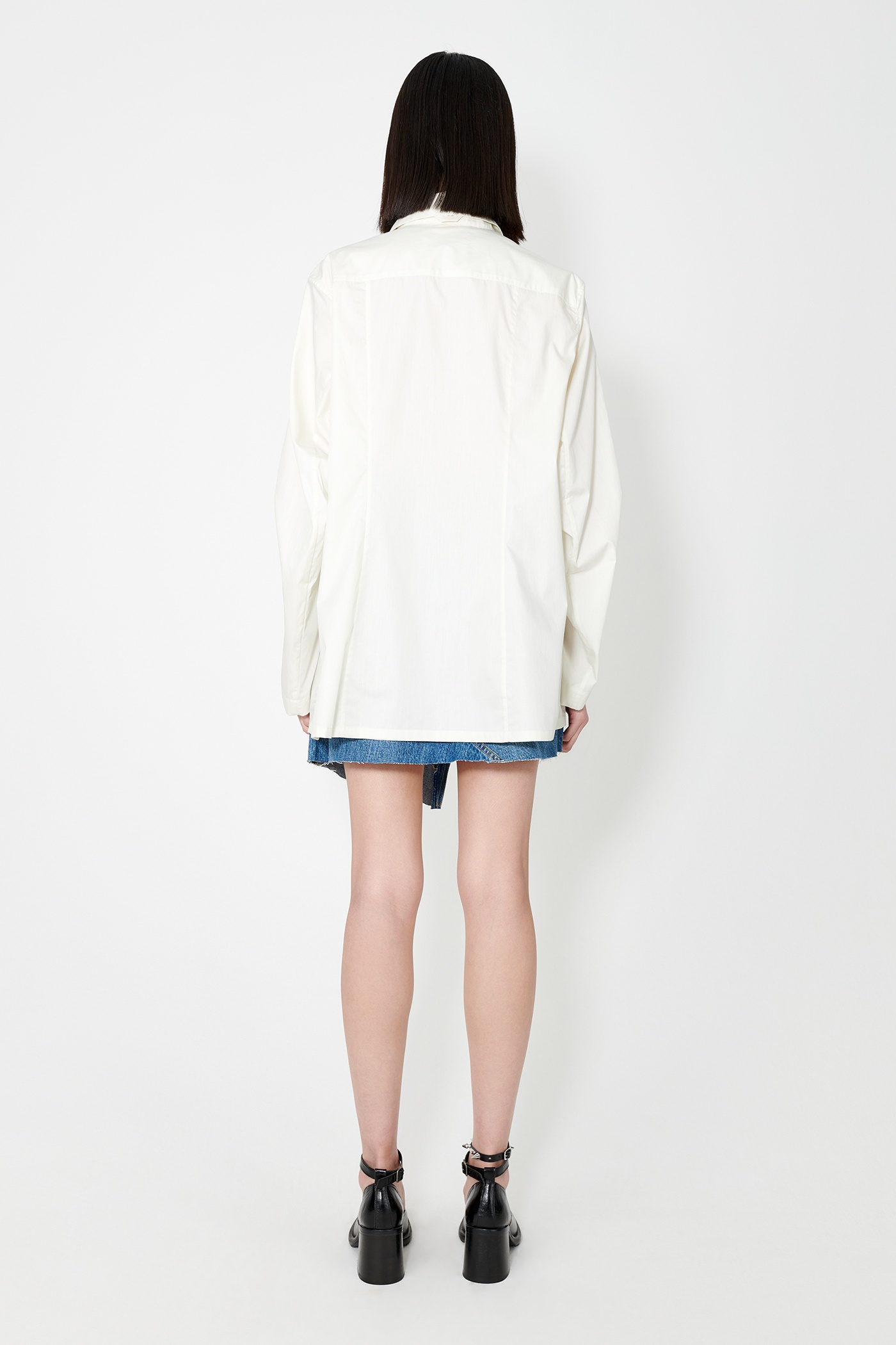 Machine Shirt Pearl Beige Cotton Chinz - 9