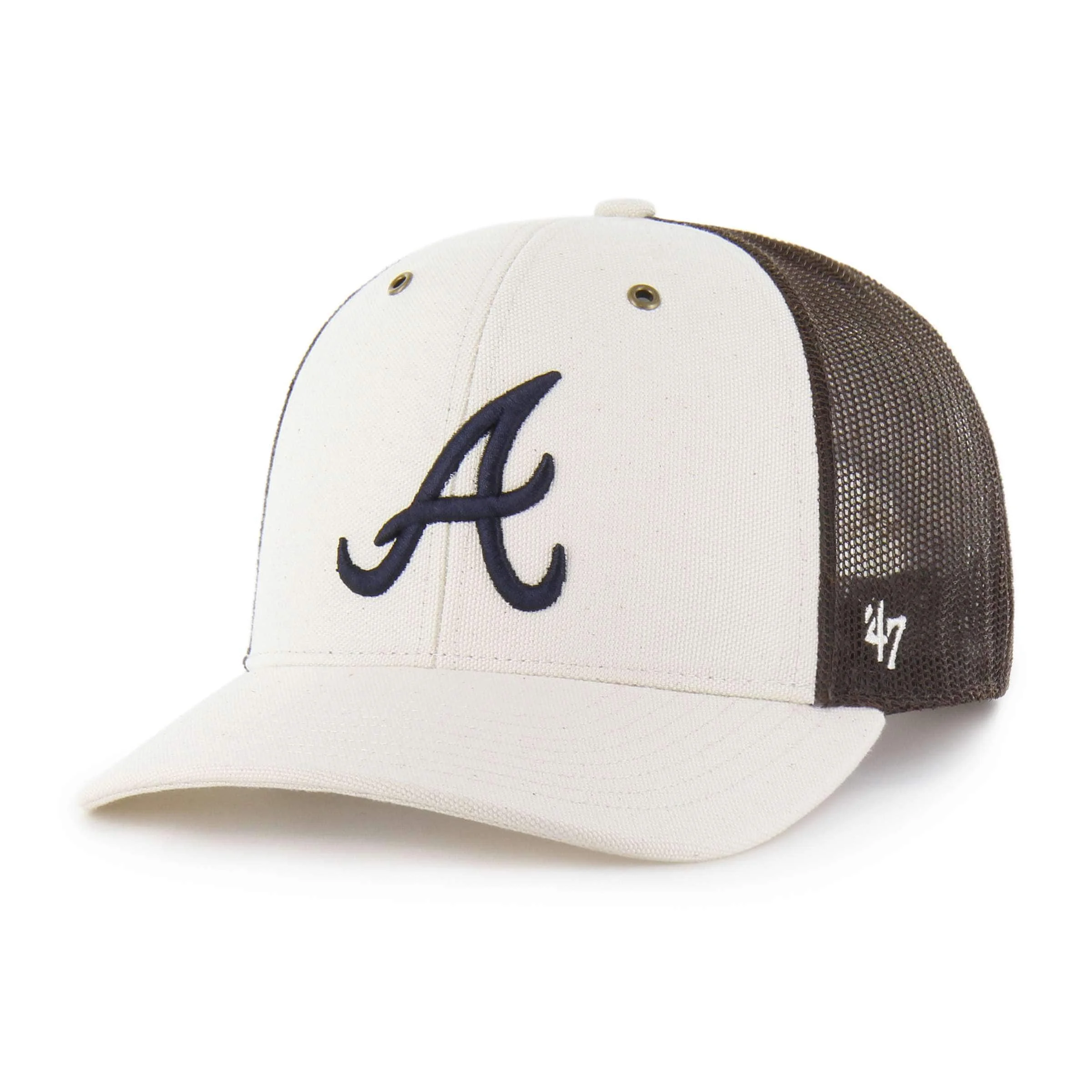 Atlanta Braves '47 Undyed Trucker - 1