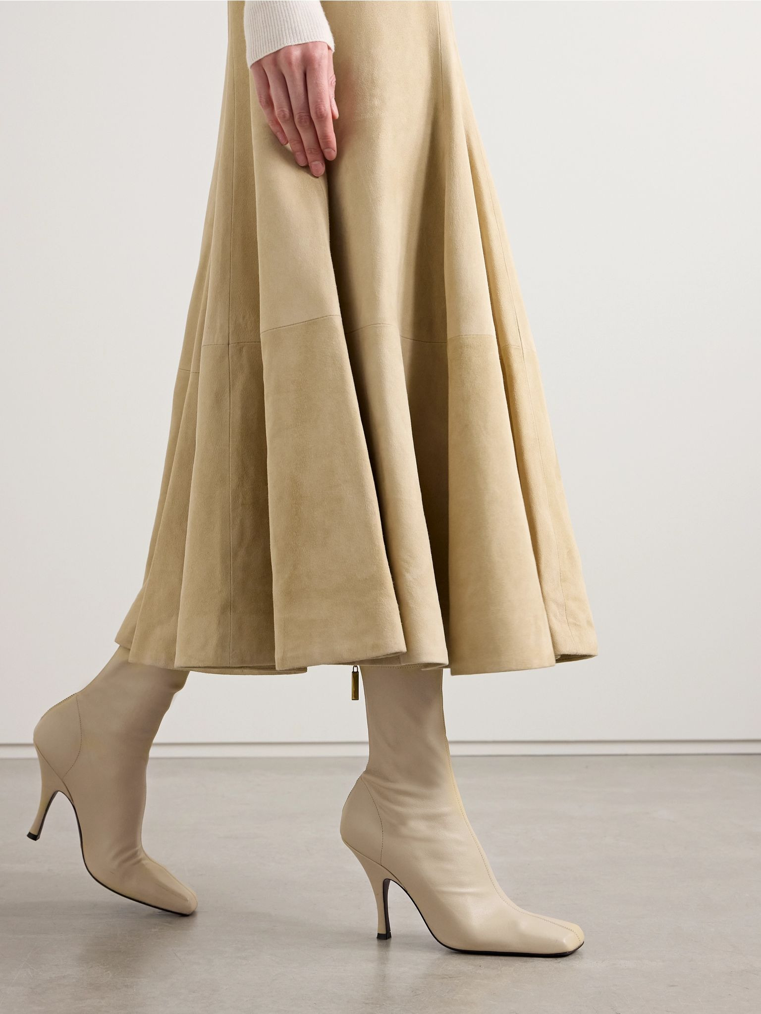 Eva leather sock boots Sand - 2