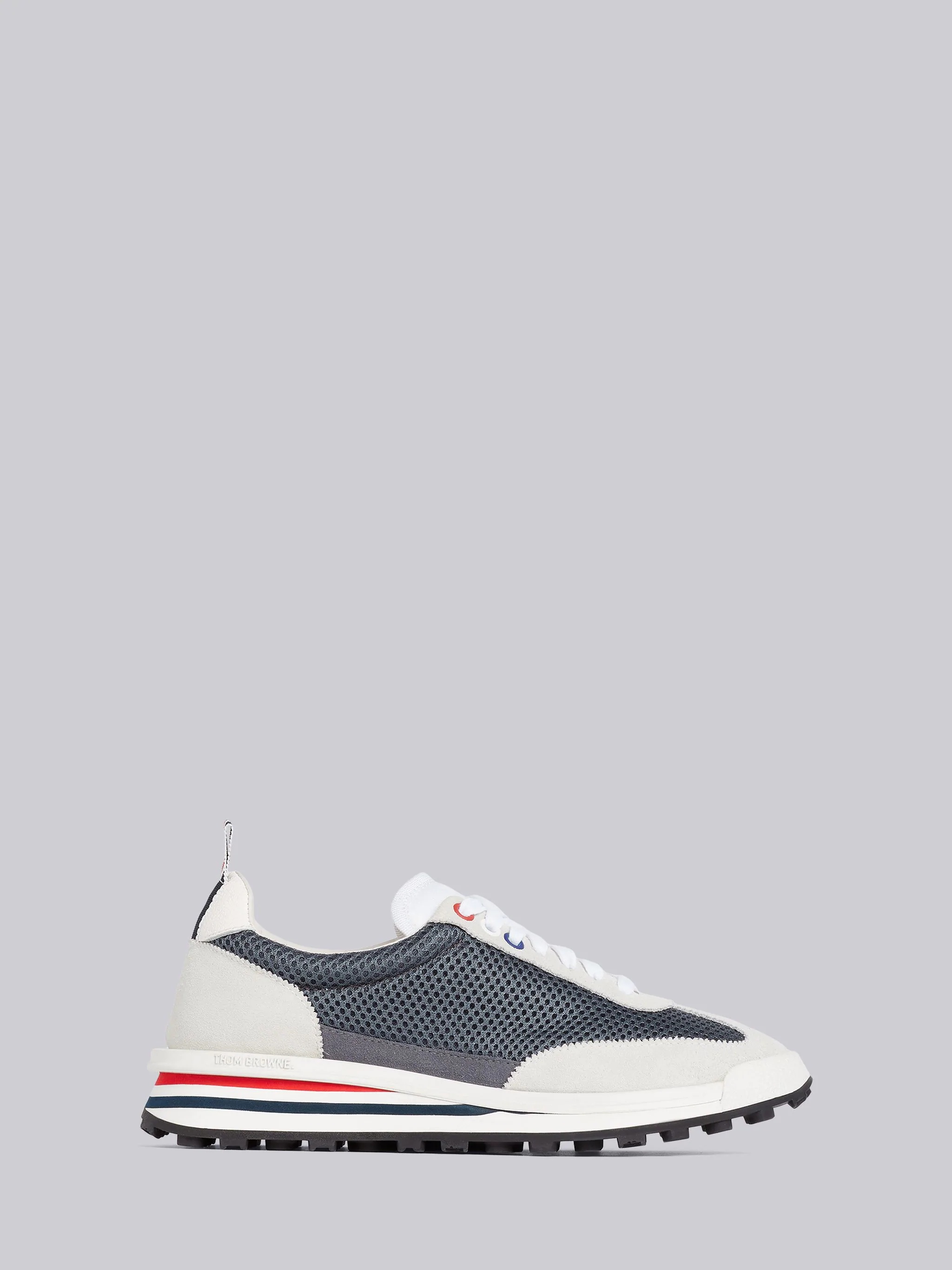 Dark Grey Nylon Tech Runner - 1