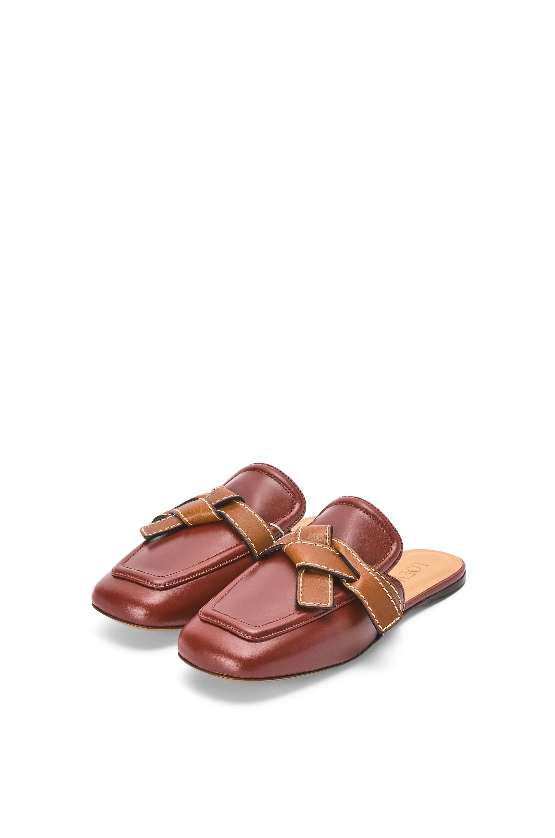 Gate flat mule in calfskin - 2