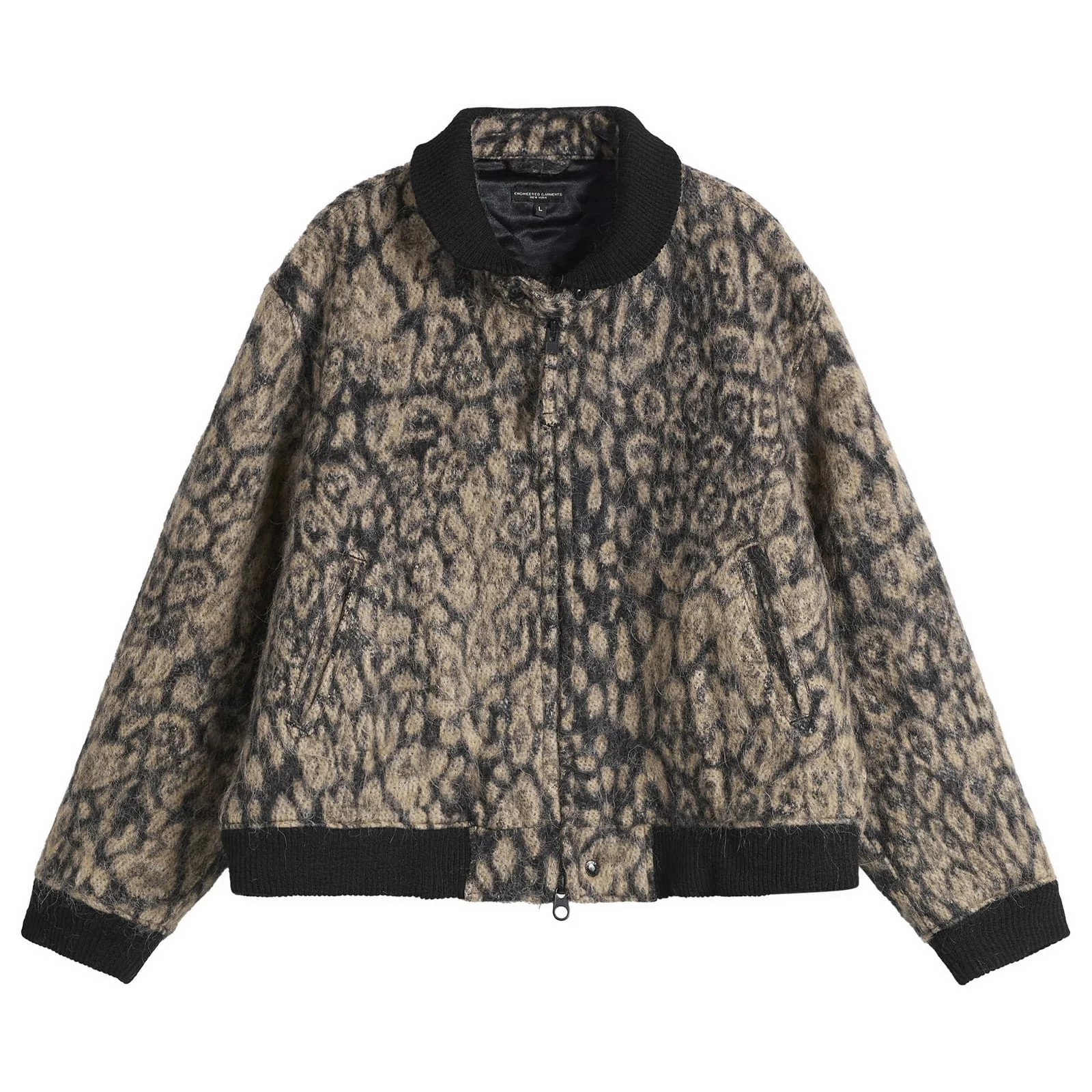 Engineered Garments Leopard Jacquard LL Jacket - 1