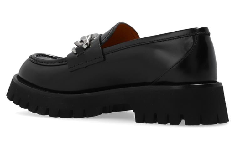 (WMNS) Gucci Lug Sole Loafer 'Black Leather' 752650-DS800-1000 - 3