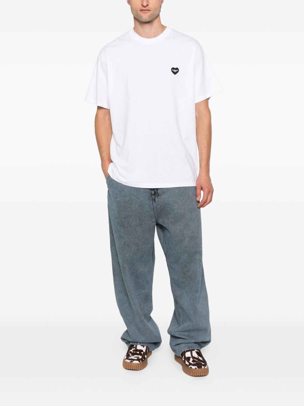 S/S Heart II Hartt cotton T-shirt - 2