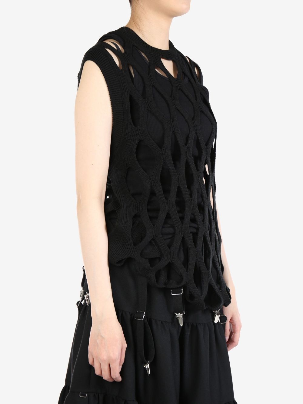mesh knit top - 4