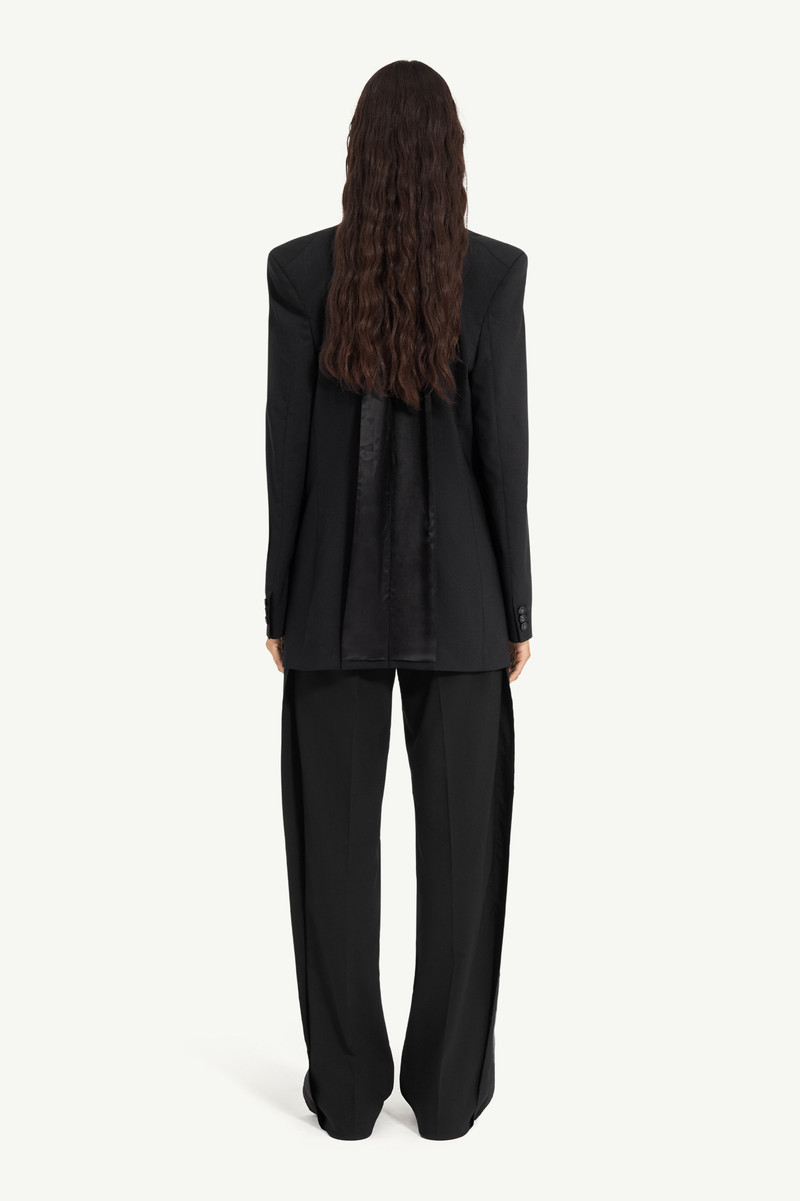 Deconstructed wool blazer 3