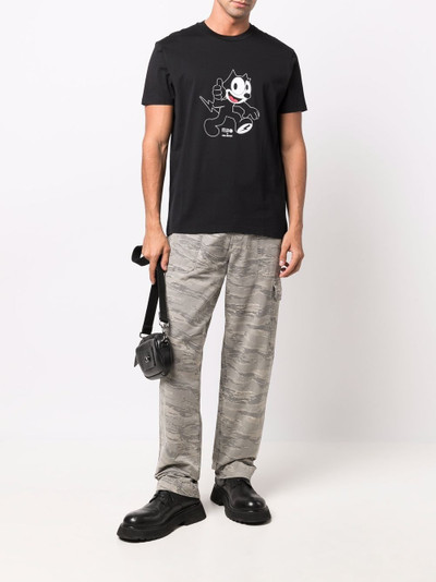 Neil Barrett x Felix the Cat motif-print T-shirt outlook