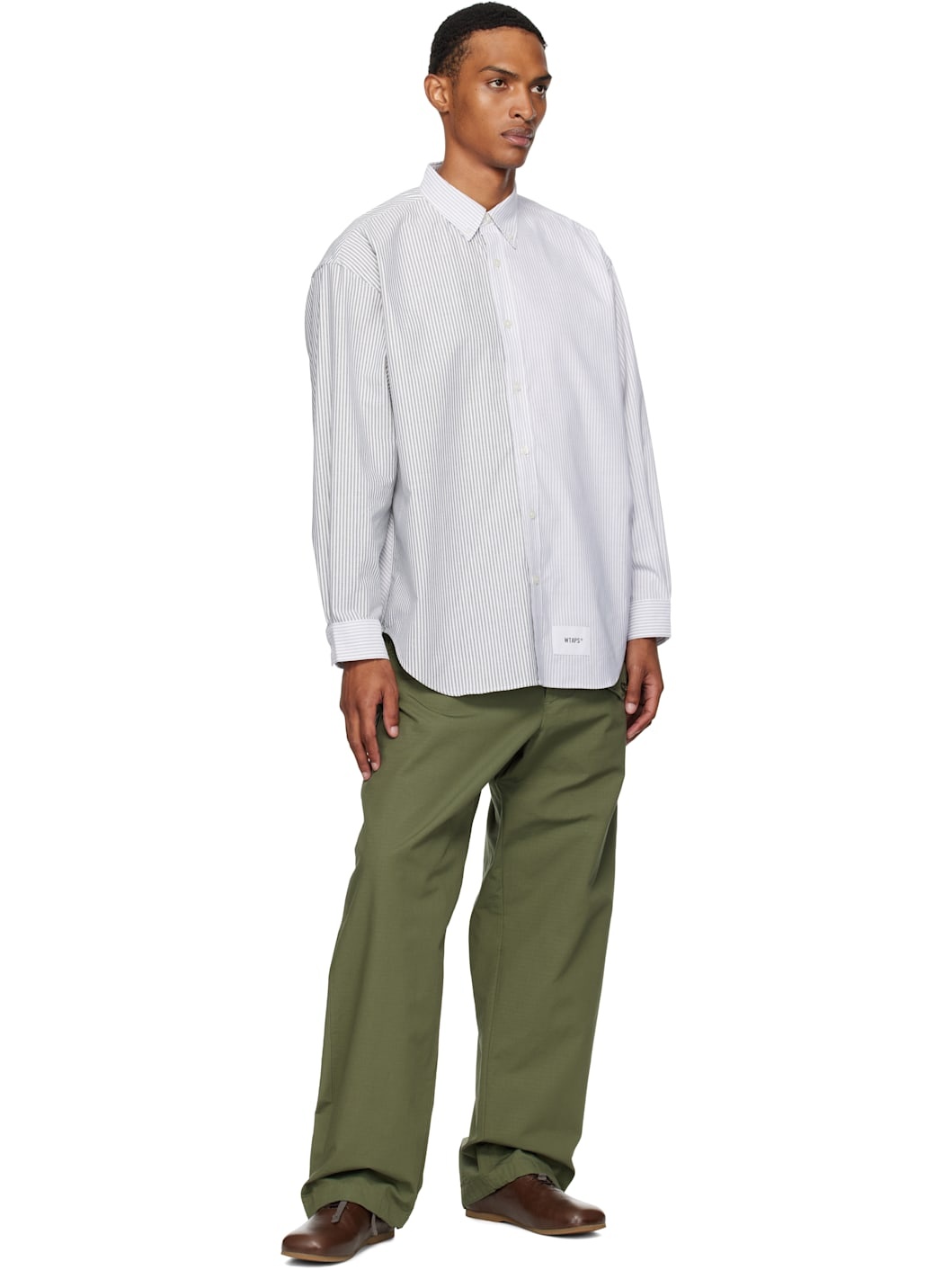 White & Black BD 05 Shirt - 4