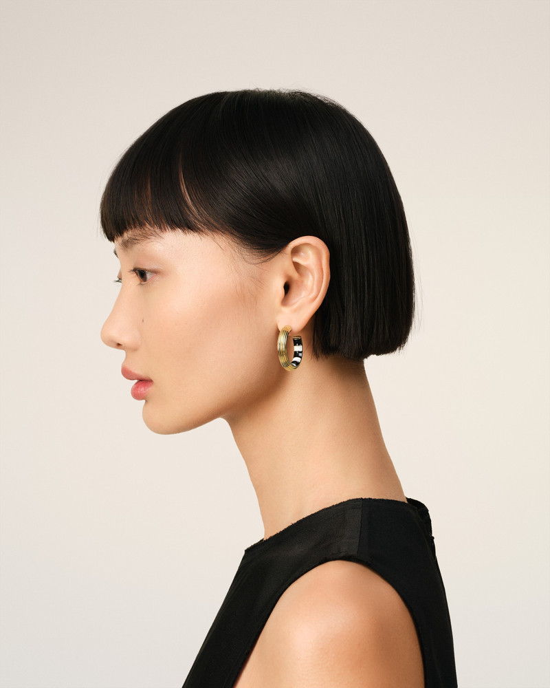 AMI Paris PIANO HOOPS SMALL SIZE outlook