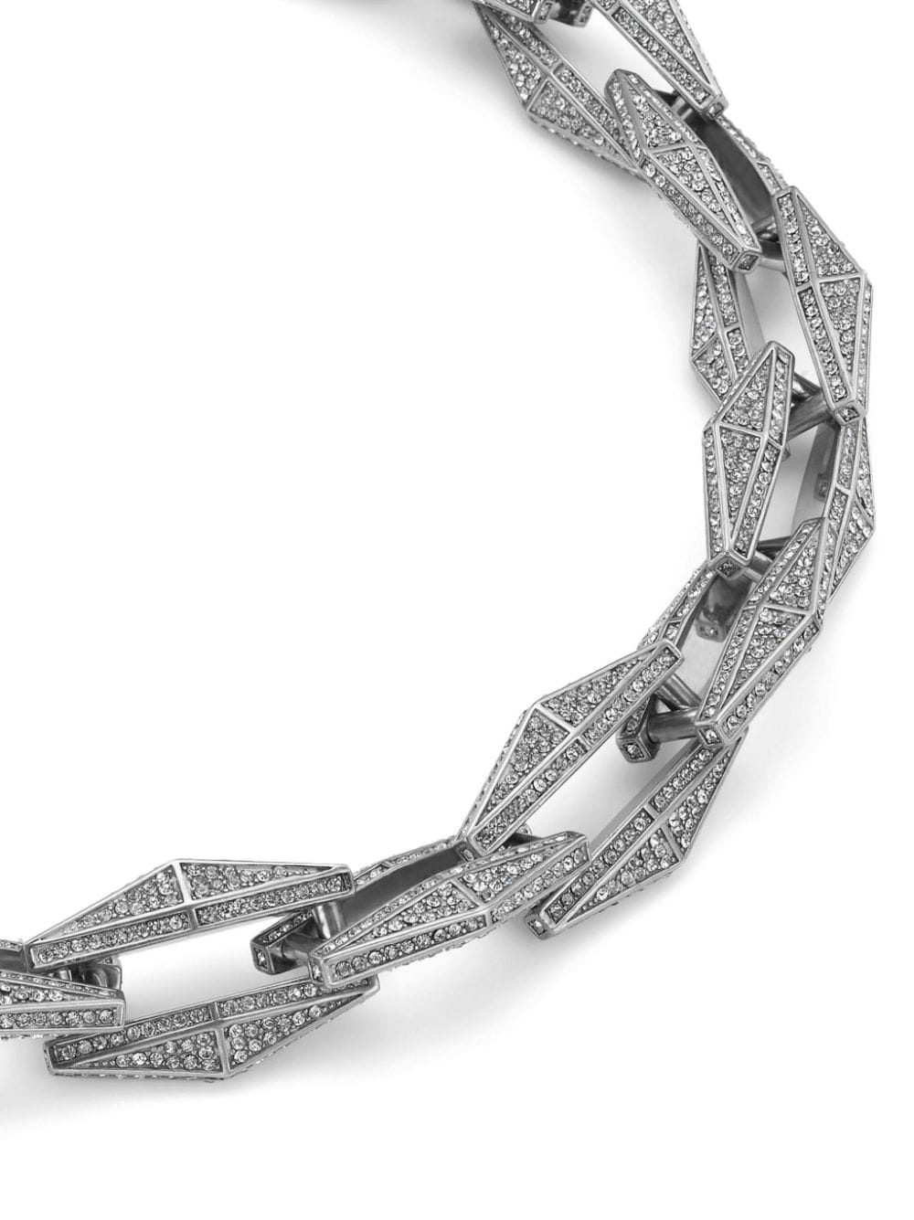 Diamond Chain crystal-embellished necklace - 3