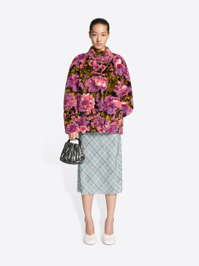 Dries Van Noten SHEARLING JACQUARD JACKET outlook